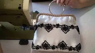 como hacer un bolso de boquilla metalica de fiesta