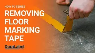 How-To: Floor Marking Tape Removal