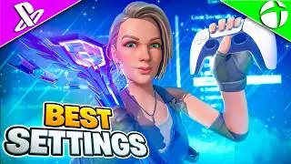 *NEW* Best Controller Settings + Sensitivity For Fortnite Chapter 7! (PS4/PS5/XBOX/PC)