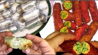 Ramadan Special 2 Chicken Starter Recipe | Chicken Chatni  Cheese Mayo Roll & Chicken Toffee Kabab