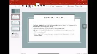 FIN552: Economic Analysis