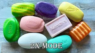2x Mode ASMR 😋👌😴 Soap Carving! Relaxing sounds ( No talking ) || ASMR || P