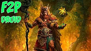 GOING BACK TO MY FIRST F2P Character DRUID!!