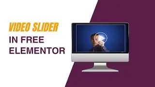 video slider in free elementor