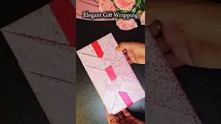 How To Wrap A Gift | Unique Gift Wrapping Idea | DIY Gift Wrapping #shorts #diy #gift #giftideas