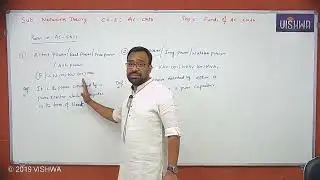 GATE 2026 | Network Analysis |Power in AC Circuits, RLC Series & Parallel Circuits| Prof. Muneender
