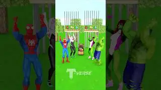 Treasure hunt challenge: Spider-man kindness was rewarded by Hulk!
