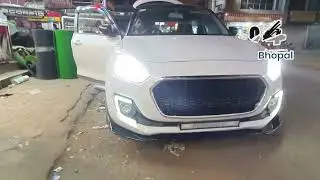 New Swift install rs front grill splitter kit d pillar light 14 inch alloy @04bhopal