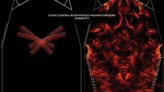 Studio Control Room Acoustics Simulation