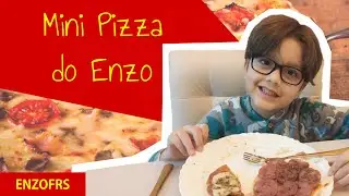 Mini Pizza do Enzo - Crian&ccedil;a na Cozinha | EnzoFRS