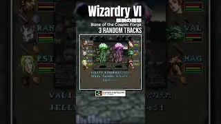 Wizardry VI: Bane of the Cosmic Forge [SNES / SFC] | 3 Random Tracks (Shorts)