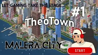 TheoTown Gameplay| EP- 04| Restarting the city from Scratch| Zukevo Gaming 