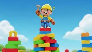 Roblox Baby Builder Lost His Blocks Adventure | Nursery Rhymes for Kids & Baby Songs