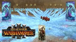 20 Changebringers vs 20 Clumped up Zombies in Total War: Warhammer 3