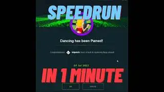 "Dancing" HackTheBox Speedrun in 1 Minute