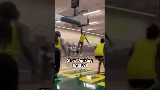 Dominique Malonga Dunks EASILY!