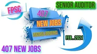 407 new jobs, Senior Auditor, 2021 jobs