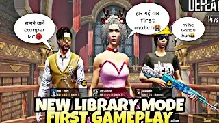 NEW LIBRARY MODE FIRST GAMEPLAY PUBG MOBILE