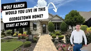 Would You Live In This Georgetown Home? | Drees Homes | Parkhill Plan | Wolf Ranch Georgetown, Texas