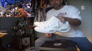 Allen Iverson Reebok Question Low Review All White