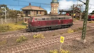 Modelleisenbahn Alterungen Wolbink Album Spur H0 M&auml;rklin BR216 176-8 DB gealtert patiniert altern H0