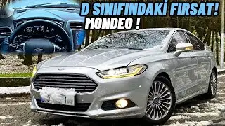D SINIFINDAKİ GİZLİ FIRSAT ! DOPDOLU FORD MONDEO 1.6 TDCİ TİTANİUM | KARLI HAVADA TEST !
