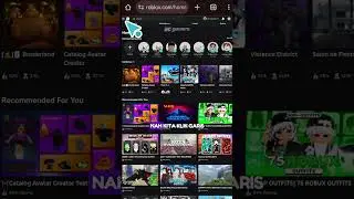 Tutorial pakai 2 item Roblox dalam 1 jenis pakaian!