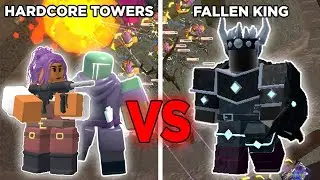HARDCORE TOWERS VS FALLEN!! - TDS