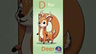 D is for Deer (and More!) | Alphabet Phonics Song for Kids | Brain Tank Kids