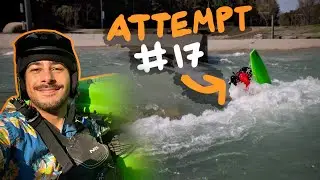 Learning to Loop a Kayak - Playboating Progression Ep1 Whitewater Kayaking