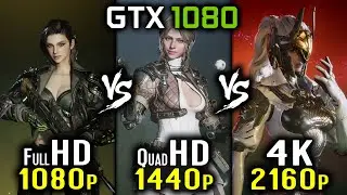 The First Descendant - GTX 1080 - 1080p vs 1440p vs 2160p 4K Benchmark + 1440p All settings