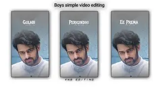 Boys simple video editing 