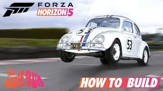 HERBIE THE LOVE BUG - How to build in Forza Horizon 5