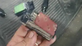 fiesta funciona só a velocidade 4 do ventilador. parte /2