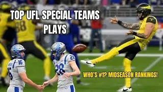 Hot Rod, Knuckleballs & Kick-Sixes | UFL Midseason Power Rankings