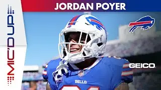 Jordan Poyer Mic'd Up in Buffalo Bills' Win Over Washington Football Team!