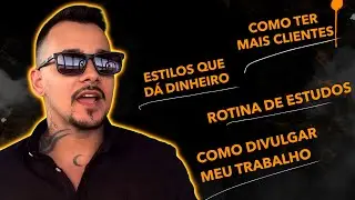VIEIRAS RESPONDE #9 - Como ter mais clientes / Rotina de estudos / Estilos que mais d&aacute; dinheiro