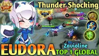 Eudora Best Build 2021 | Top 1 Global Eudora Zavioline Gameplay | Mobile Legends