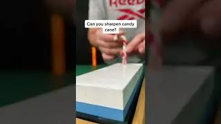 Making a knife with candy cane is insane 🤯