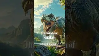 The Evolution of Snakes 🐍 #animalevolution #animalfacts #didyouknow #educationalshorts