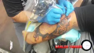 Tattoo Time Lapse with Carlos Torres