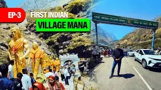 Mana Village | First Indian Village Mana Badrinath | Saraswati River | Uttarakhand Road Trip 2025