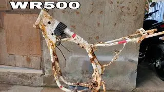 Restoring 1992 Yamaha WR500 Episode 1
