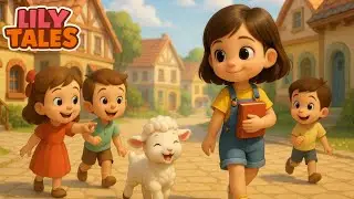 Mary Had a Little Lamb | LilyTales Kids Nursery Rhyme | Kids Song