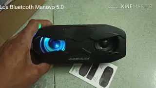 Loa Bluetooth Manovo 5.0 Bass Mạnh,Pin tr&acirc;u