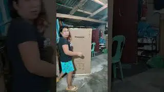 Unboxing muna tau ng ref ni ate 🎁🎉