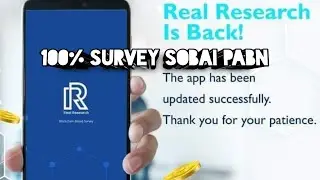 Real Research apps survey problem solv 100%