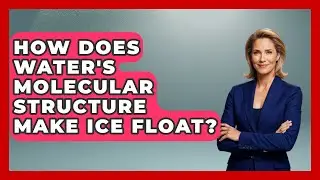 How Does Water's Molecular Structure Make Ice Float? - Water Science For Everyone