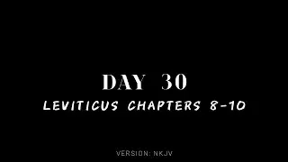 Daily Bible Reading | DAY 30/365