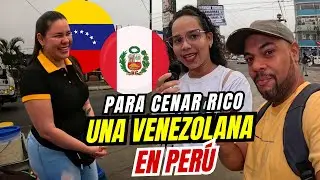 UNA VENEZOLANA Para CENAR EN CHORRILLOS, Venezolanos en Perú